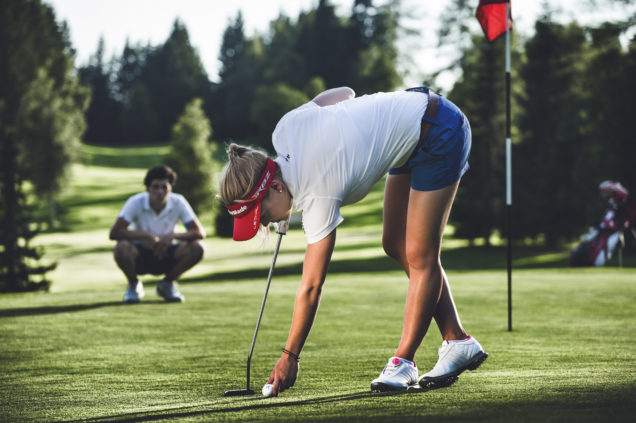 Golf Detailaufnahme Olympiaregion Seefeld in Tirol