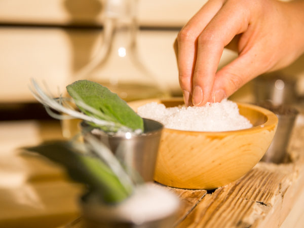 Sauna - Peeling - Wellnesshotel Schönruh